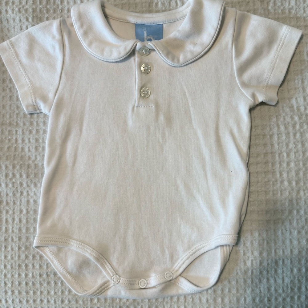 Bella Bliss Peter Pan collar 3 month onesie